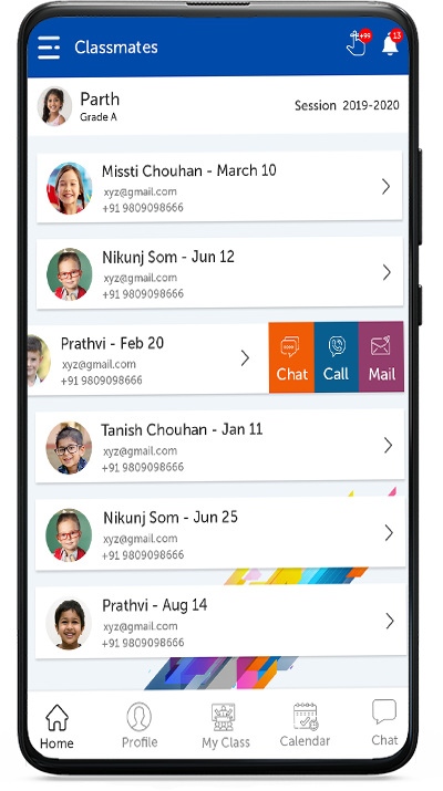 développement d'applications mobiles E-Vidyalaya